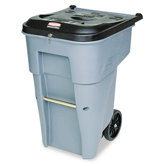Roll-Out Heavy-Duty Waste Square Container