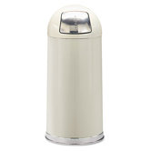 Fire-Resistant Dome Round Receptacle, 15 Gal