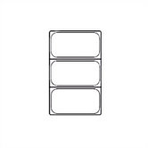 3 Space Hot Food Pan (6" depth)