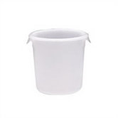Polyethylene Round Storage Container (4 U.S. qt.)