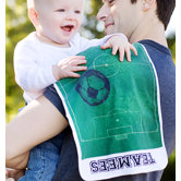 Goalie Soccer Burp Cloth