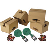 Standard Foam Block Universal Car Top Canoe Carrier Kit