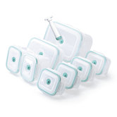 Vac 'n Store 17 Piece Rectangular Set in Teal
