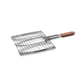 Triple Fish Basket with Rosewood Handle