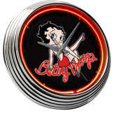 Betty Boop Neon Clock