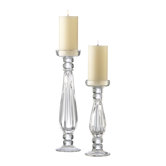 Glass Candlestick