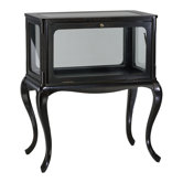 Large Duchess Display Cabinet in Distressed Brown