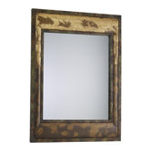Montana Square Mirror in Forest