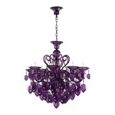 Bella 8 Light Vetro Chandelier