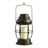 Iron and Glass Willow Lantern