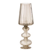 17" Madelynne Table Lamp in Smoked Gray