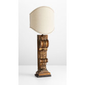 Sacha Table Lamp in Guilded Butternut