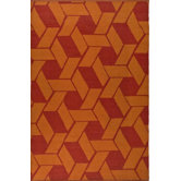 Thom Filicia Saddle Blood/Orange Rug