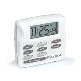 West Bend Triple Timer Plus Clock