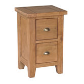 Capri 2 Drawer Bedside Table