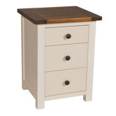 Aintree 3 Drawer Bedside Table