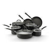 Porcelain Nonstick Stainless Steel 12-Piece Cookware Set