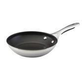 Gourmet Stainless Steel Non-Stick Skillet