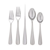 Erol 5 Piece Plate Ace Flatware Set