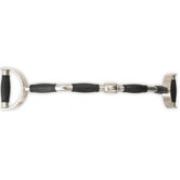 34" Chrome Pro Style Lat Bar with Urethane Ergo Grip Revolving