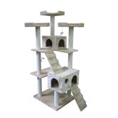 73" Bel Air Cat Tree in Beige