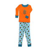 Applique Organic Cotton PJ Turtles