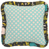 Gus Full Nursery Turquoise Dot Pillow
