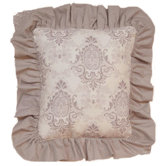 Bless Pillow with Ruffle