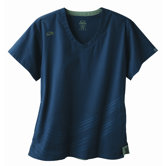 5633 2-Pocket MedFlex II Dual Swirl Top in Newport Navy