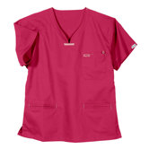 5600 3-Pocket MedFlex II Top in Power Pink