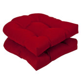 Wicker Chair Cushion (Set of 2)