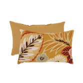 Tropical Rectangular Throw Pillow