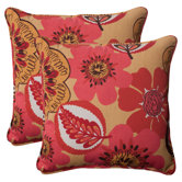 Fredrica Corded Throw Pillow (Set of 2)