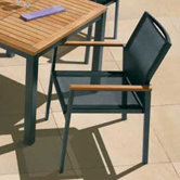Aura Stacking Lounge Arm Chair