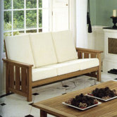 Mission Three Seater Settee (Indoor)