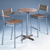 Equinox 2-Seat Outdoor High Dining Set