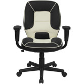 Mid-Back Vinyl Steno Executive Chair