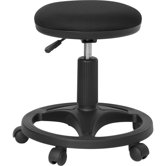 Height Adjustable Stool with Footring
