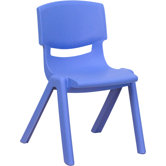 10.5" Plastic Stackable Classroom Chair