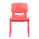 15.5" Plastic Classroom Stackable School Chair