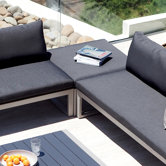 Piano Ottoman with Cushion