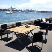 Coast Teak 5 Piece Dining Set