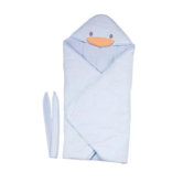 Stylish Winter Receiving Blanket in Blue