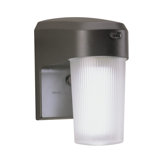 13 Watt CFL Dusk-to-Dawn Light in Bronze