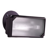 300 Watt Halogen Single Head Floodlight in Bronze
