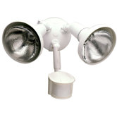 180&deg; Motion Sensor Light with Reflectors in White