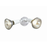 Plastic Double Lamp Floodlight in White