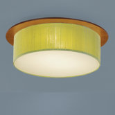 Plafons Redondos Two Light Circular Flush Mount