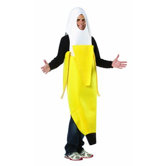 Peeled Banana Adult Costume