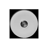 Mini Halogen Recessed Spotlight in Metal White